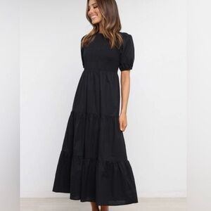 Petal & Pup Black Minot Dress